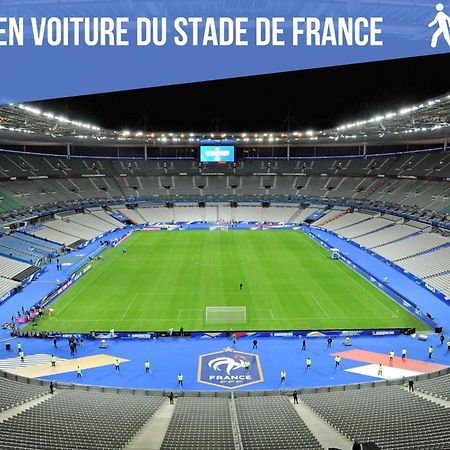 Le Nid Douillet Appartement Confortable A 5 Min Du Stade De France Et Proche De L'Aeroport Cdg Saint-Denis  Luaran gambar