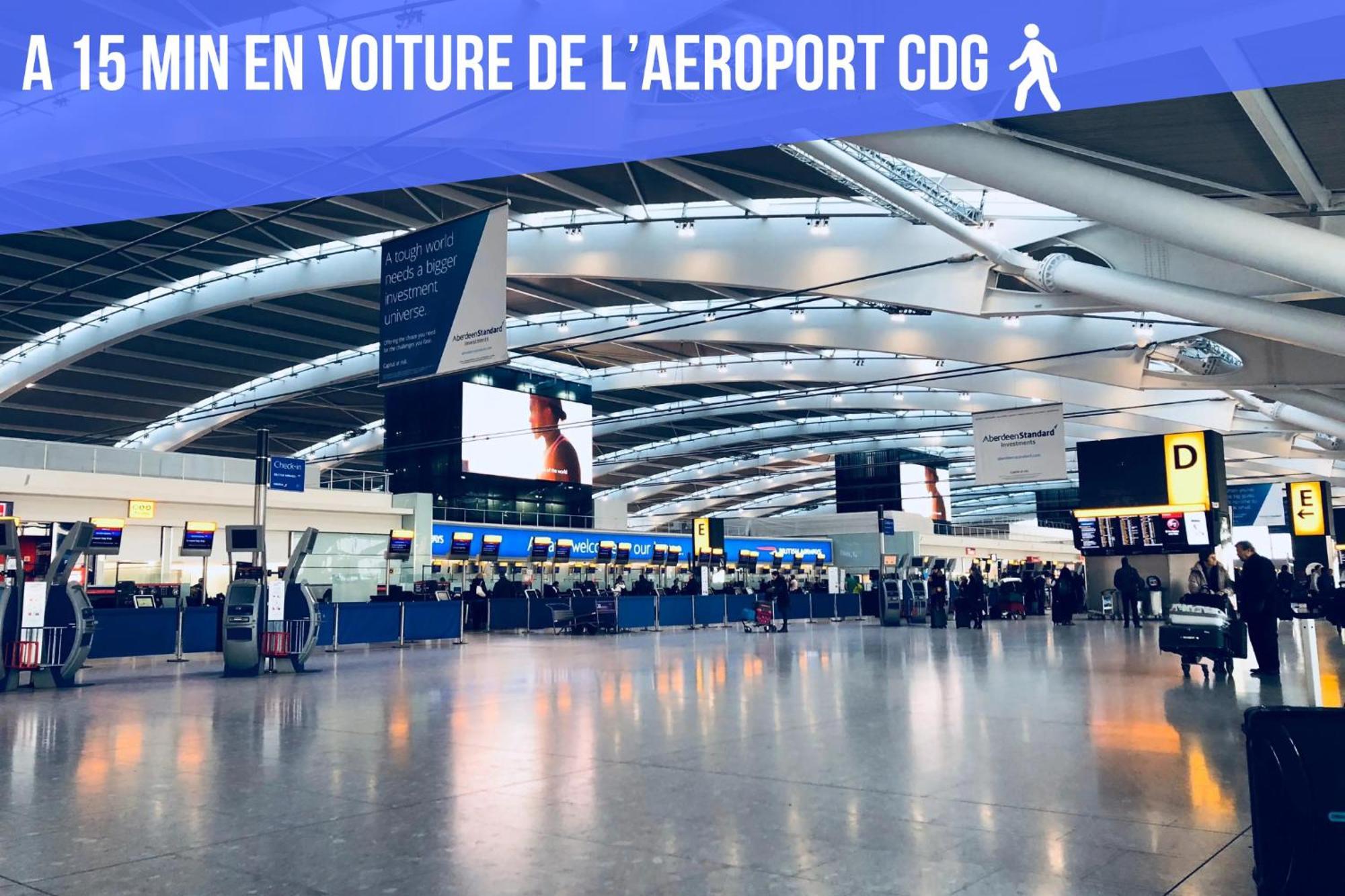Le Nid Douillet Appartement Confortable A 5 Min Du Stade De France Et Proche De L'Aeroport Cdg Saint-Denis  Luaran gambar